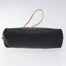 GUCCI Shoulder Bag Leather Black Auth SW966-9