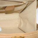 GUCCI Hand Bag Leather 2way Beige Gold 000 781 0235 Auth SW973-16