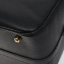 GUCCI Bamboo Hand Bag Leather Black Gold 013 122 2491 Auth SW974-12