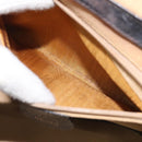 GUCCI Bamboo Hand Bag Leather Black Gold 013 122 2491 Auth SW974-21