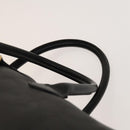 Christian Dior Trotter Canvas Boston Bag Black Gold Auth SW984-8