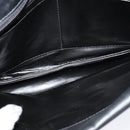 LOEWE Shoulder Bag Leather Black Gold Auth SW994-11