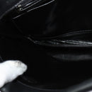 LOEWE Shoulder Bag Leather Black Gold Auth SW994-20