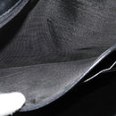 LOEWE Shoulder Bag Leather Black Gold Auth SW994-12