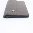 LOUIS VUITTON Taiga Portefeuille Acordion Long Wallet Ardoise M30992 Auth sy185-5