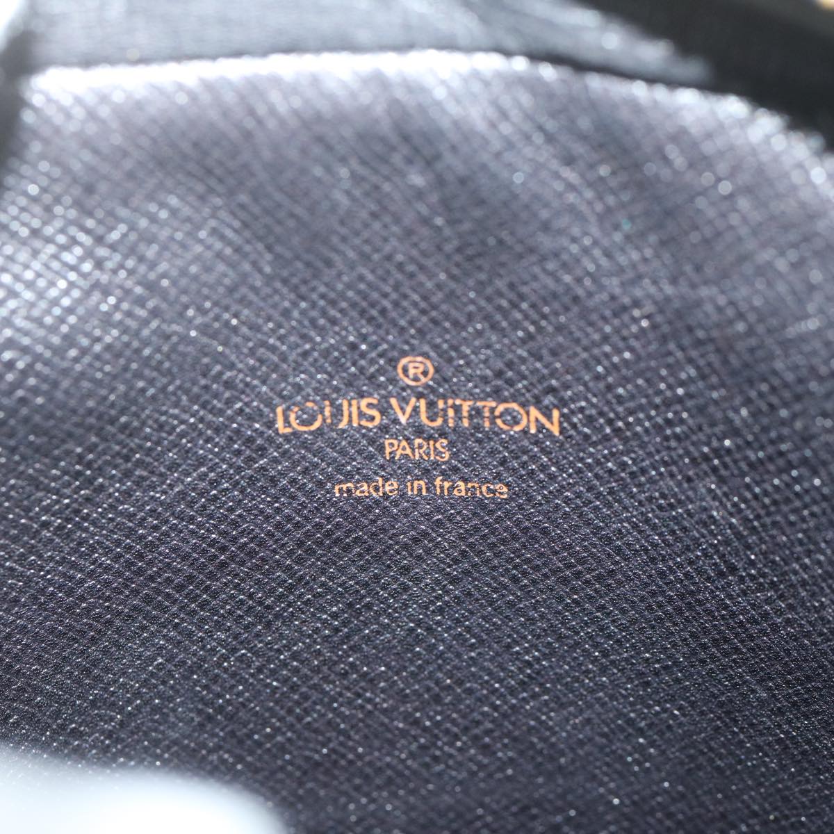 LOUIS VUITTON Epi Danube Shoulder Bag Blue M45635 LV Auth tb1016