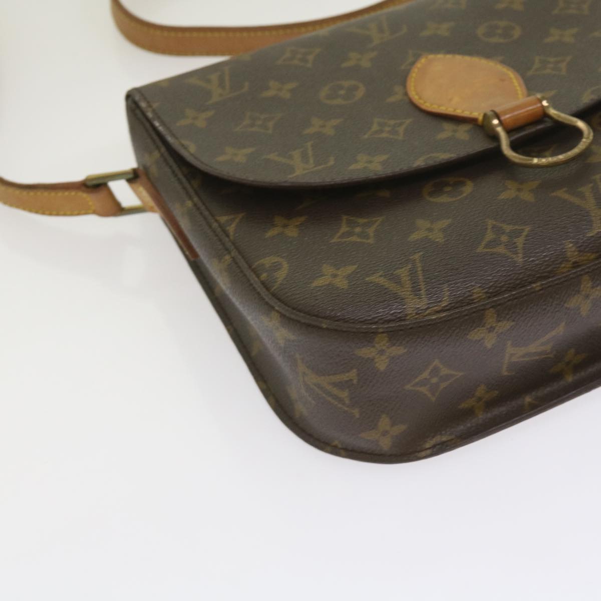 LOUIS VUITTON Monogram Saint Cloud GM Shoulder Bag M51242 LV Auth tb1043