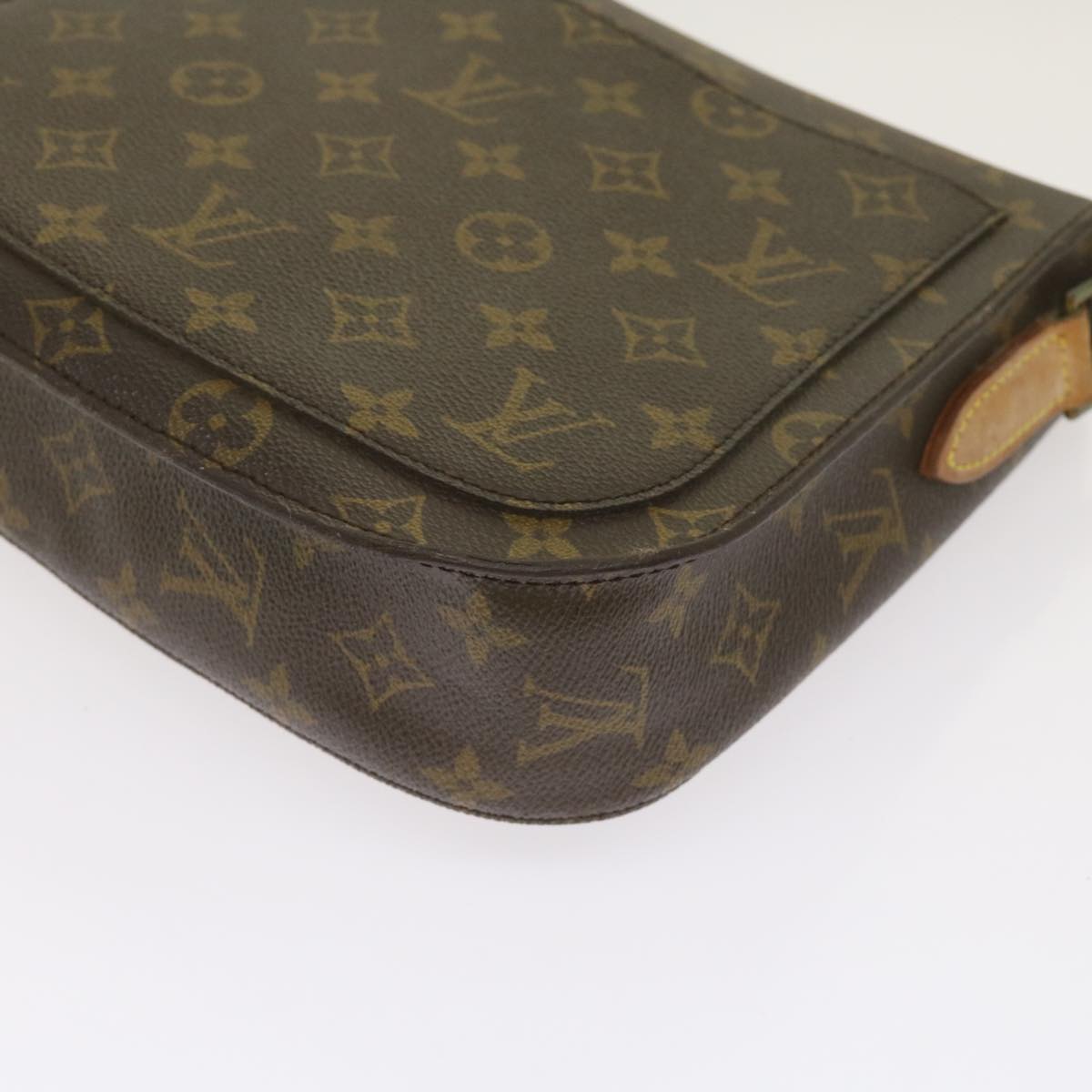 LOUIS VUITTON Monogram Saint Cloud GM Shoulder Bag M51242 LV Auth tb1043