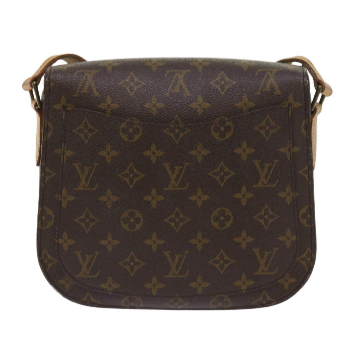 LOUIS VUITTON Monogram Saint Cloud GM Shoulder Bag M51242 LV Auth tb1043