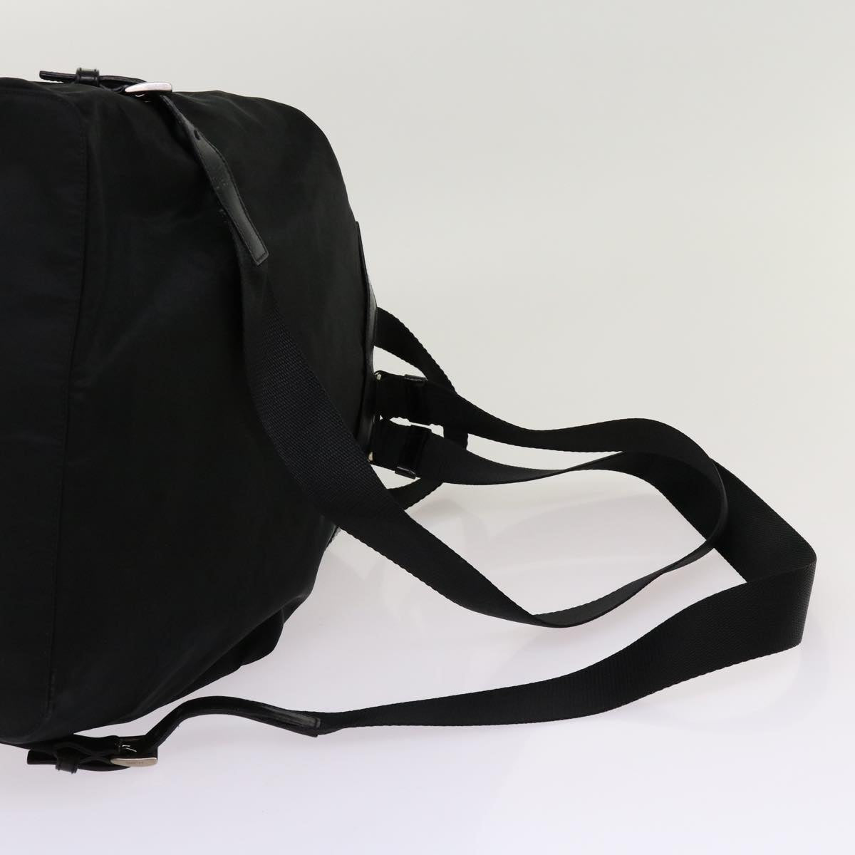 PRADA Backpack Nylon Black Auth tb1068