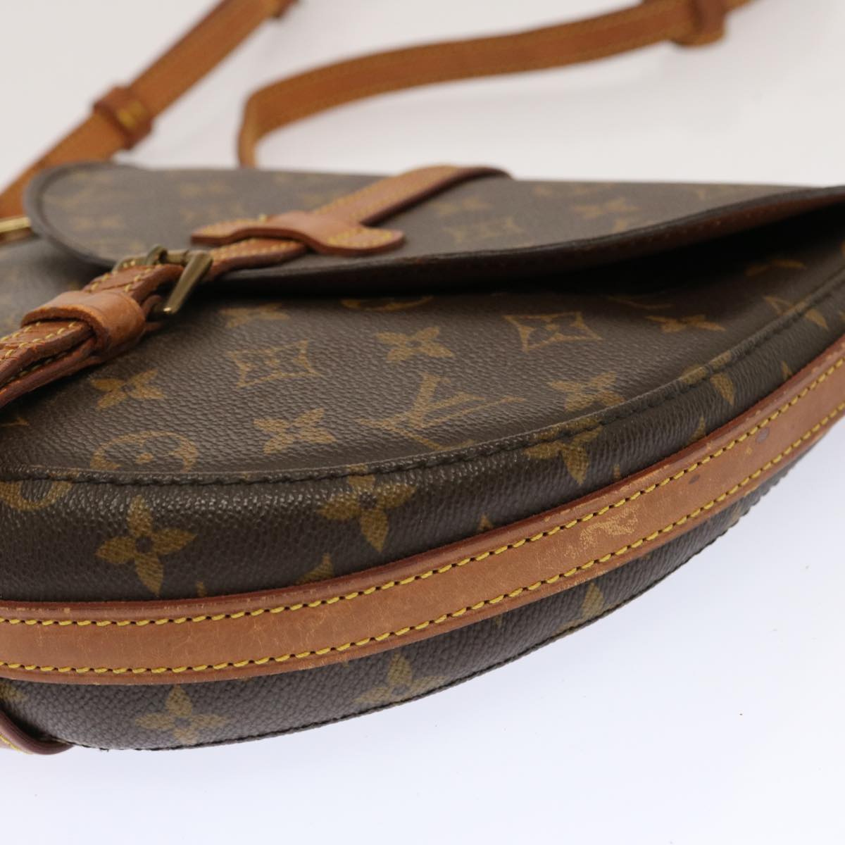 LOUIS VUITTON Monogram Chantilly MM Shoulder Bag M51233 LV Auth tb1075