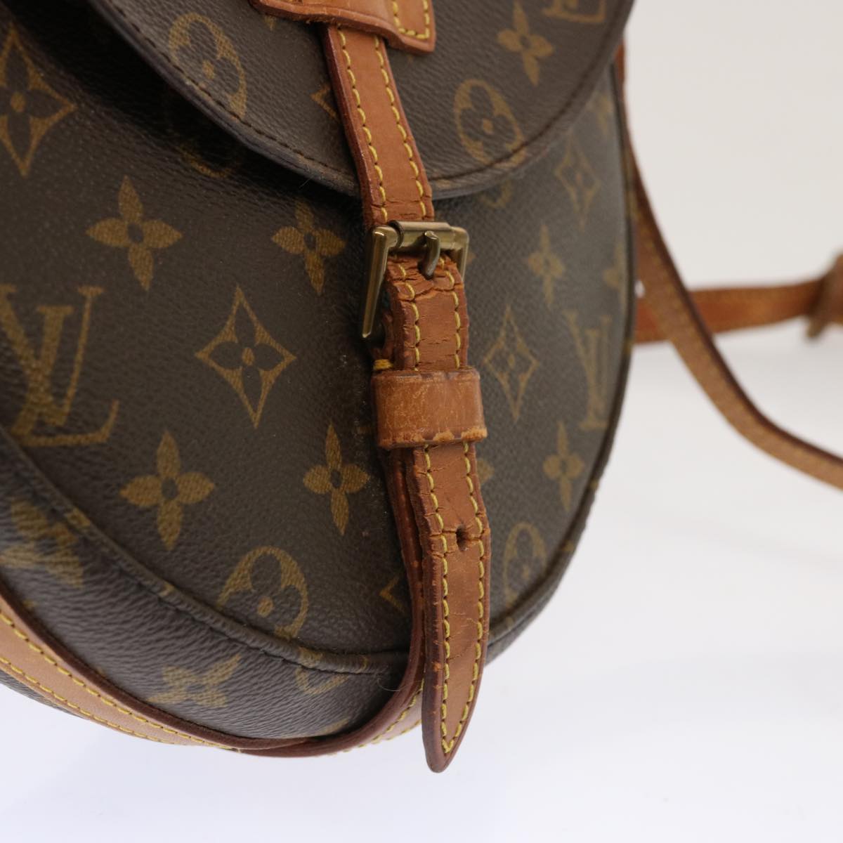 LOUIS VUITTON Monogram Chantilly MM Shoulder Bag M51233 LV Auth tb1075