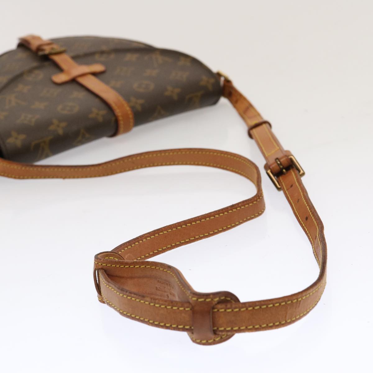 LOUIS VUITTON Monogram Chantilly MM Shoulder Bag M51233 LV Auth tb1075