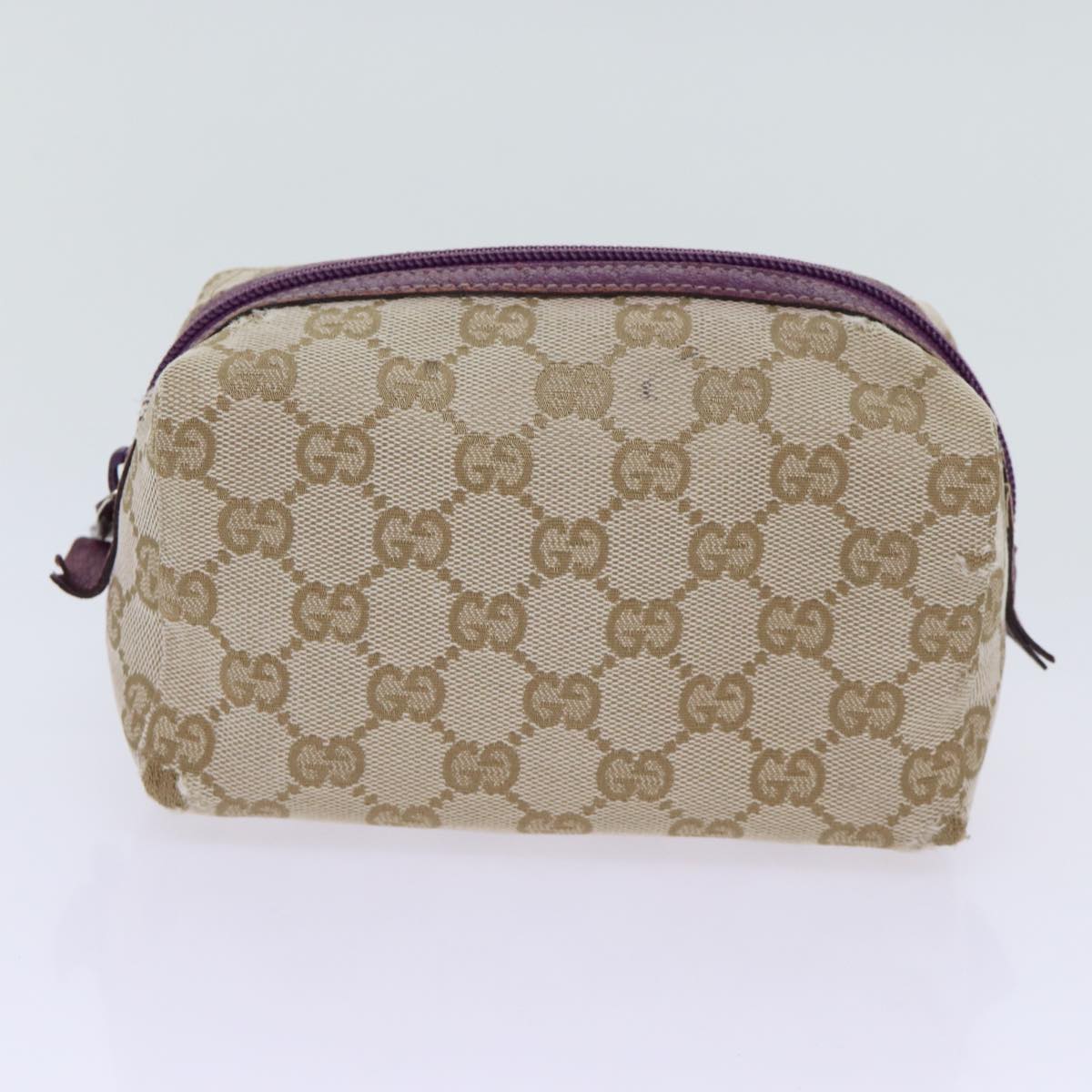 LOUIS VUITTON Gucci Bottega Monogram Wallet Leather 3Set Beige LV Auth tb1078 - 0