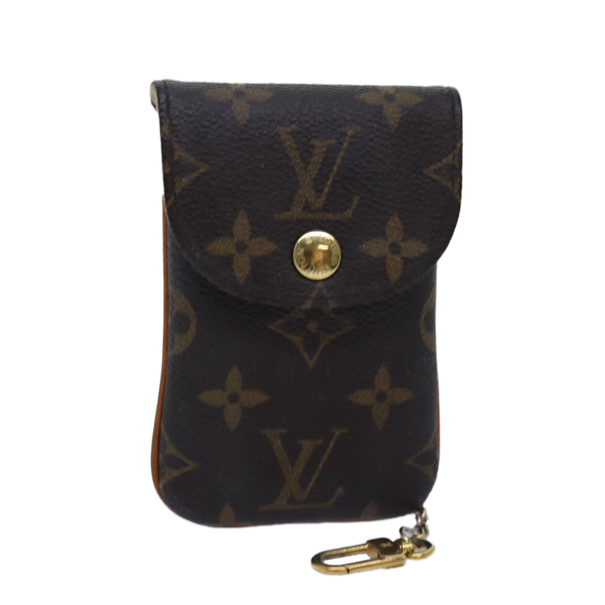 LOUIS VUITTON Monogram Etui Telephonne MM Cell Phone Case M66546 LV Auth tb1098