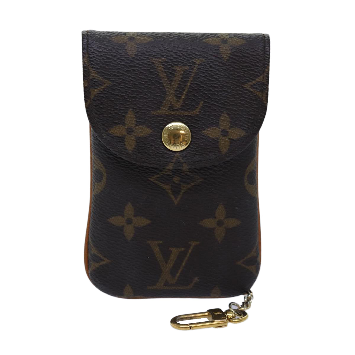 LOUIS VUITTON Monogram Etui Telephonne MM Cell Phone Case M66546 LV Auth tb1098