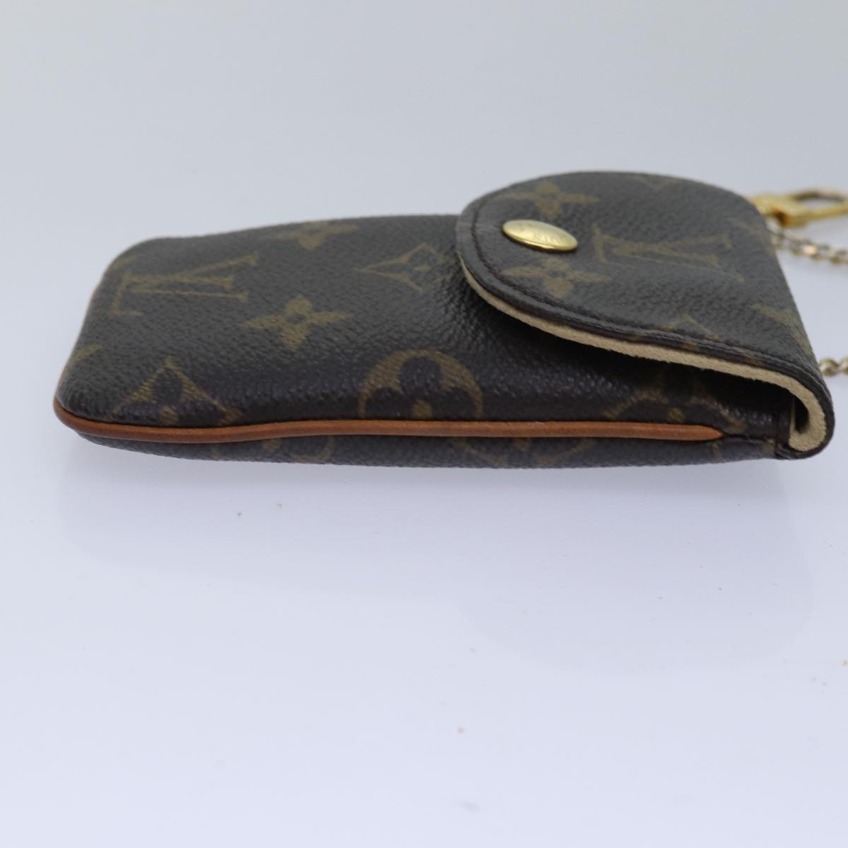 LOUIS VUITTON Monogram Etui Telephonne MM Cell Phone Case M66546 LV Auth tb1098