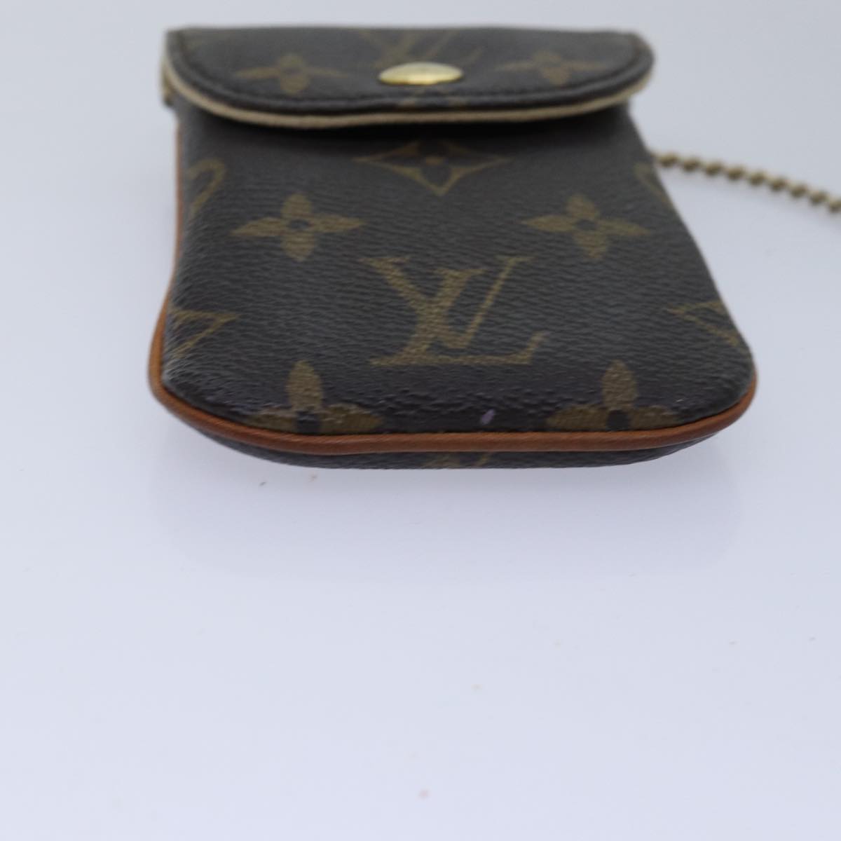 LOUIS VUITTON Monogram Etui Telephonne MM Cell Phone Case M66546 LV Auth tb1098