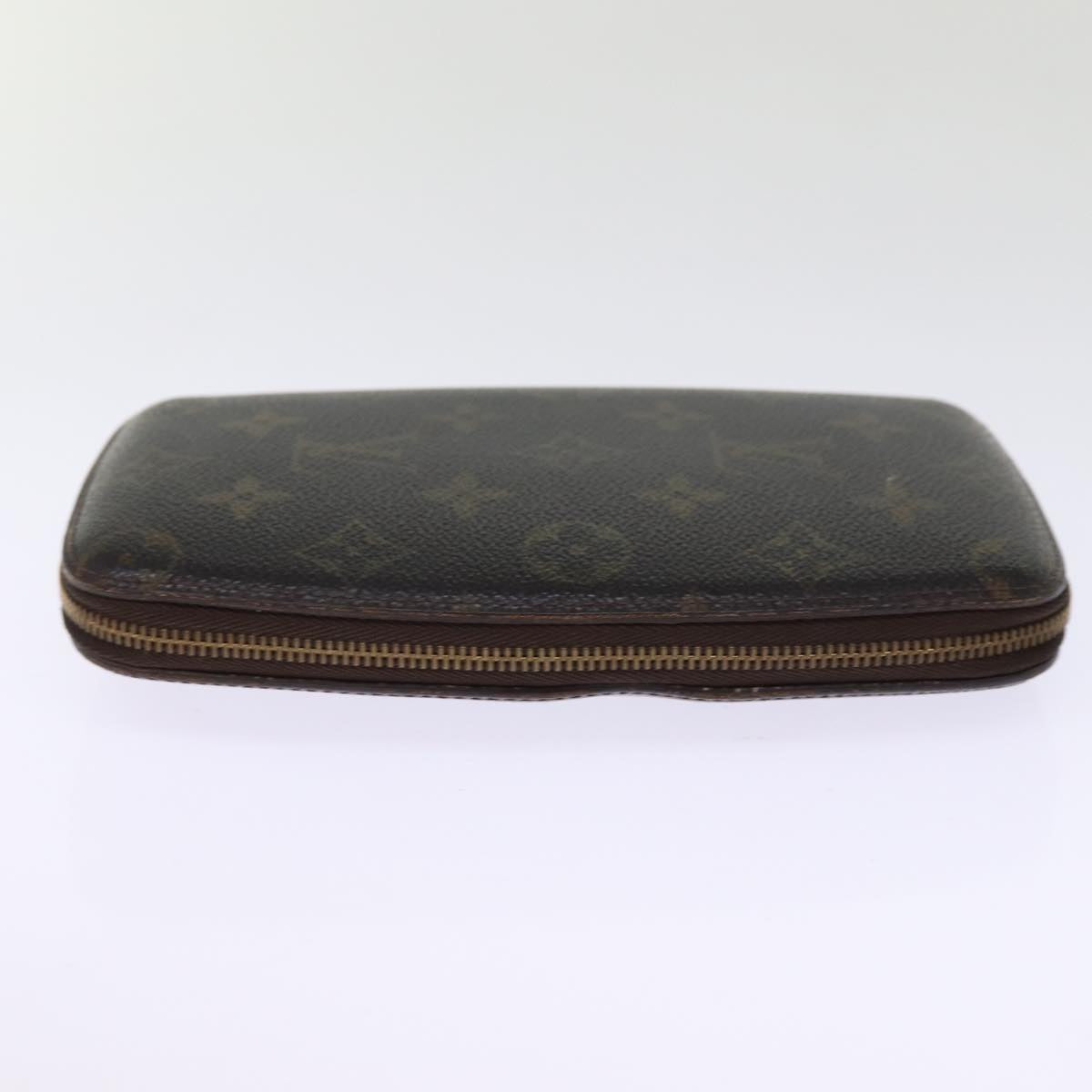 LOUIS VUITTON Monogram Agenda Jet Travel Case M62850 LV Auth tb1113