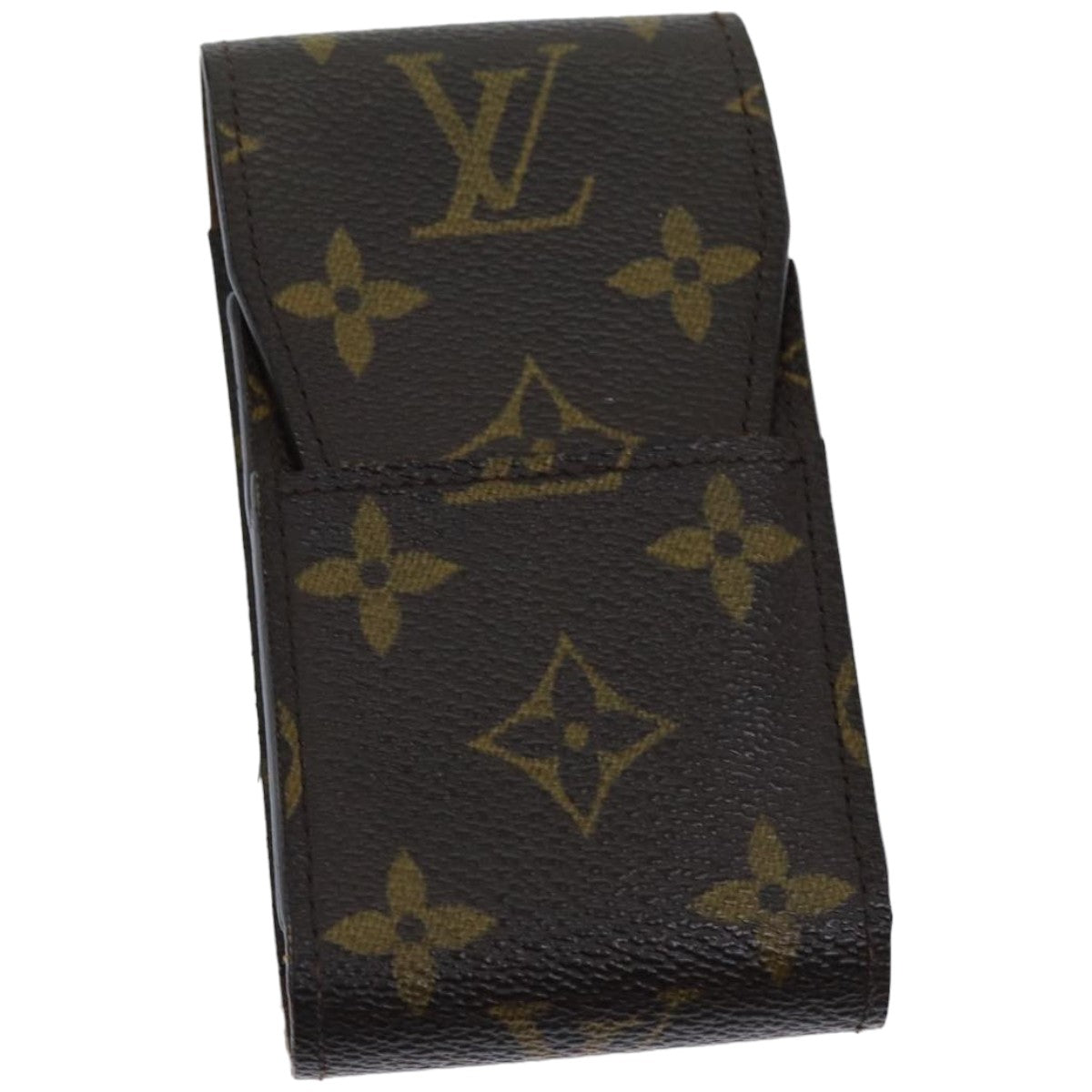 LOUIS VUITTON Monogram Etui Cigarette Case M63024 LV Auth tb1114