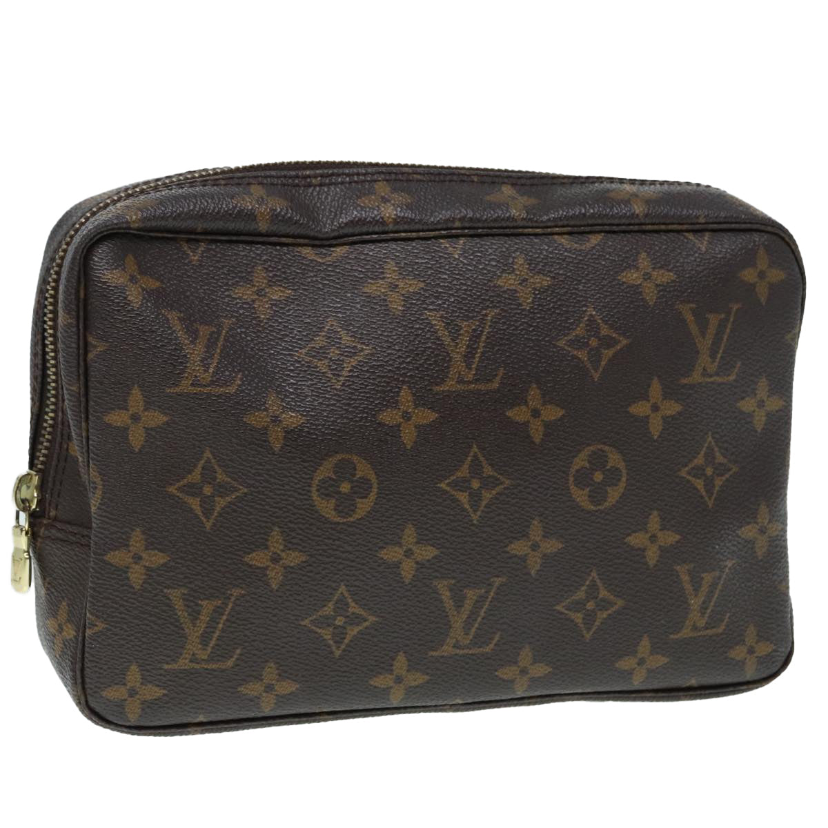 LOUIS VUITTON Monogram Trousse Toilette 23 Clutch Bag M47524 LV Auth tb1132