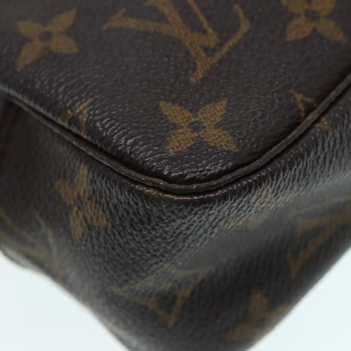 LOUIS VUITTON Monogram Trousse Toilette 23 Clutch Bag M47524 LV Auth tb1132