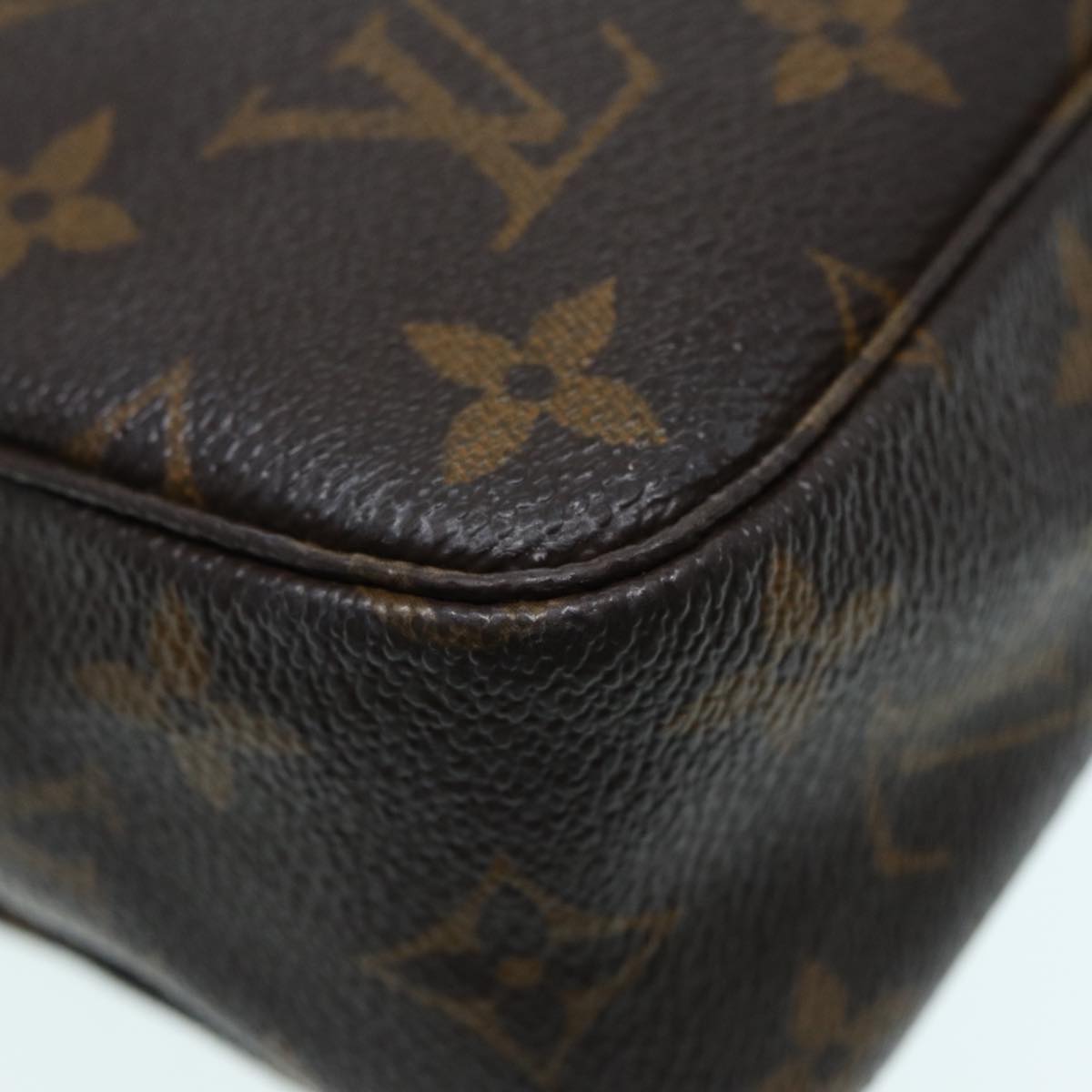 LOUIS VUITTON Monogram Trousse Toilette 23 Clutch Bag M47524 LV Auth tb1132