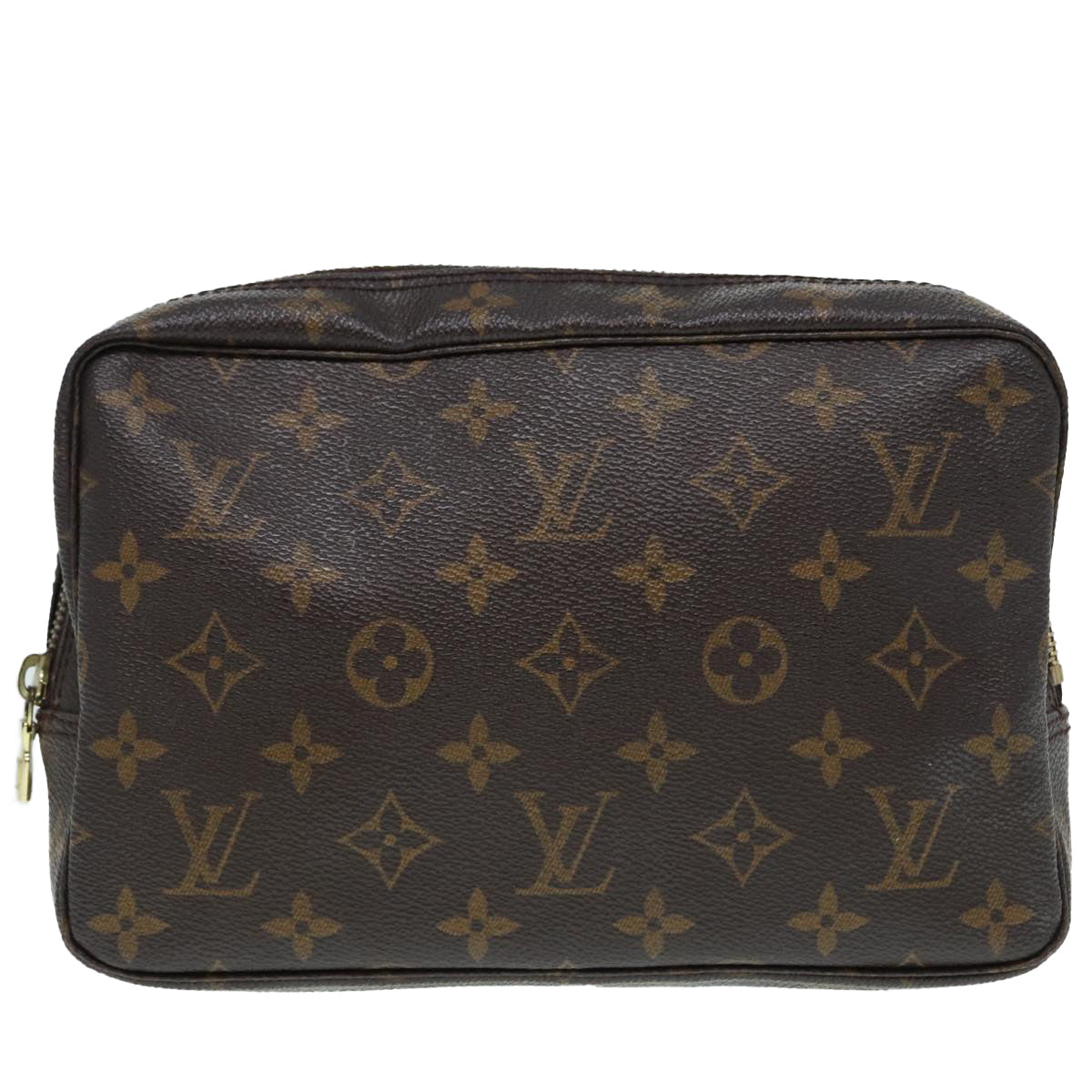 LOUIS VUITTON Monogram Trousse Toilette 23 Clutch Bag M47524 LV Auth tb1132