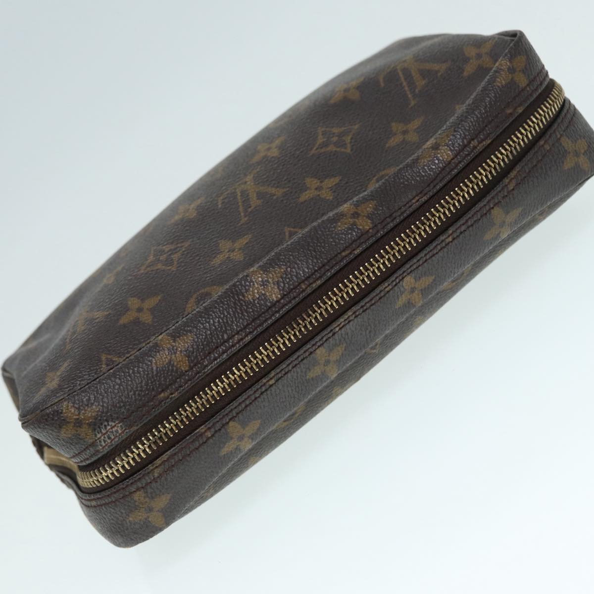 LOUIS VUITTON Monogram Trousse Toilette 23 Clutch Bag M47524 LV Auth tb1132