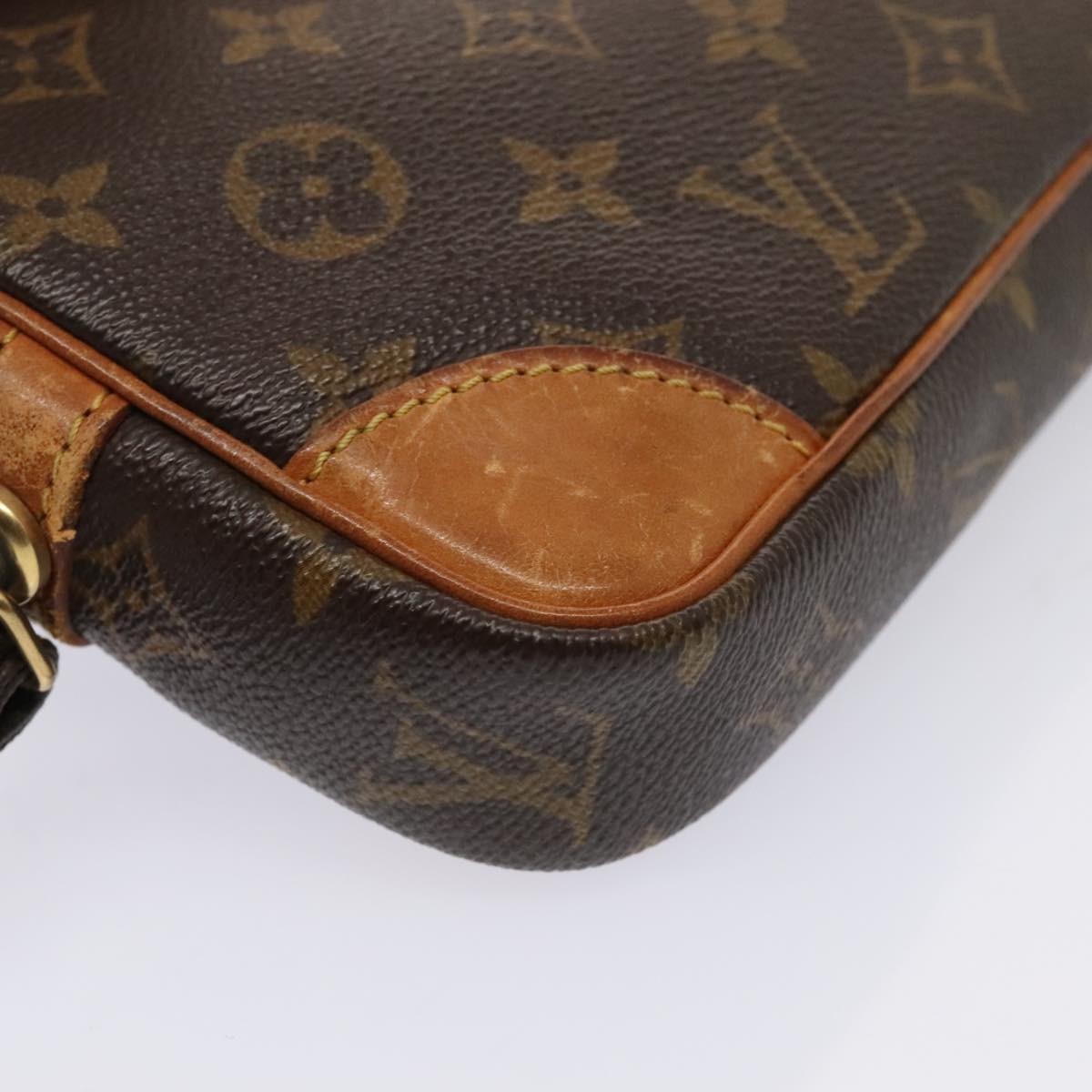 LOUIS VUITTON Monogram Marly Dragonne PM Clutch Bag M51827 LV Auth tb1138