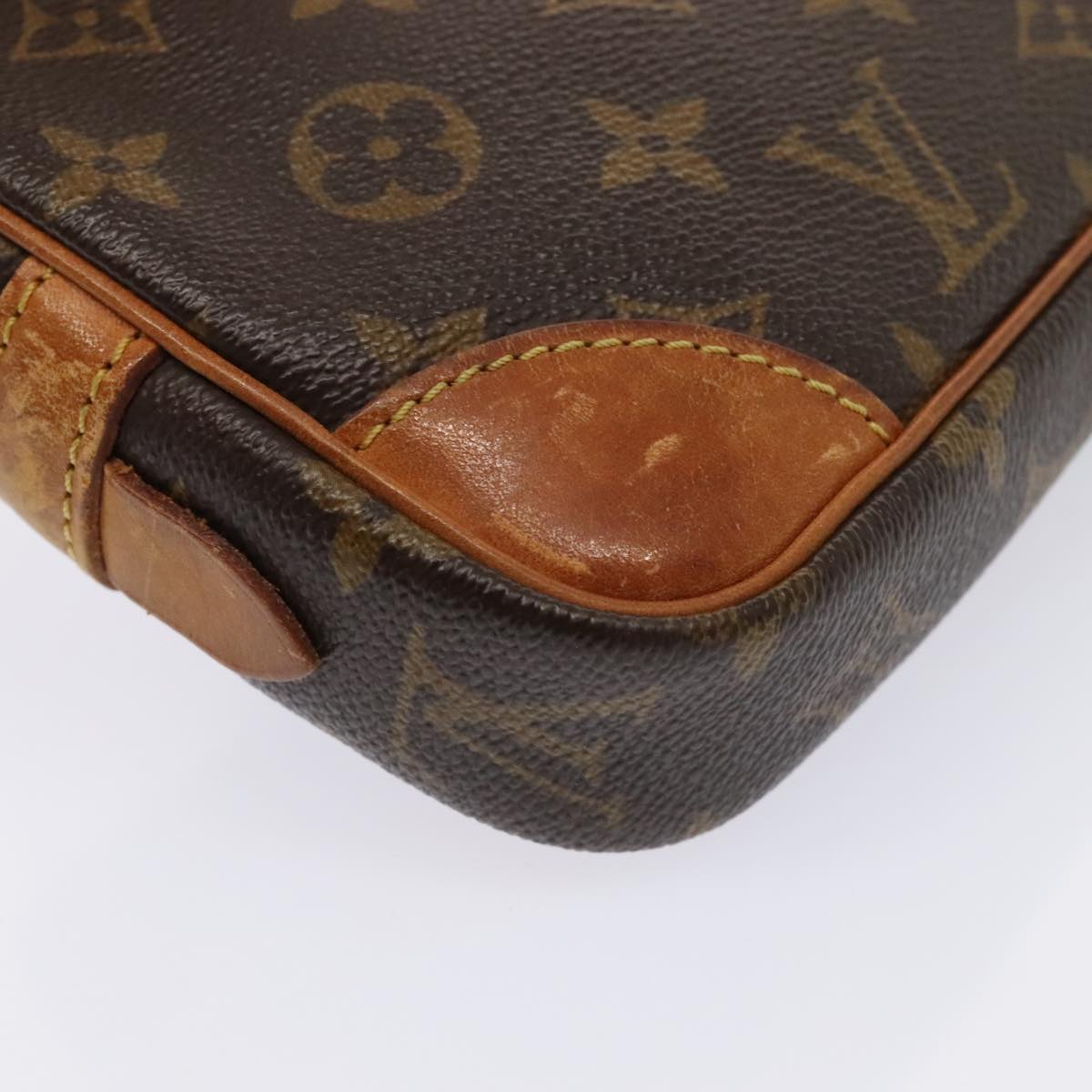 LOUIS VUITTON Monogram Marly Dragonne PM Clutch Bag M51827 LV Auth tb1138