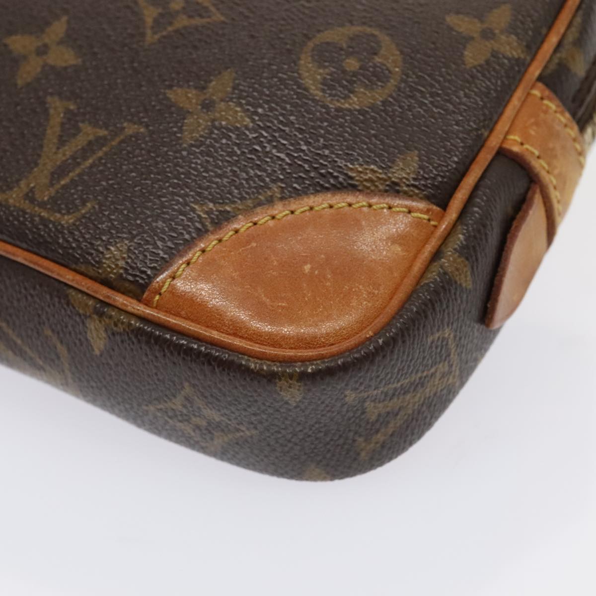 LOUIS VUITTON Monogram Marly Dragonne PM Clutch Bag M51827 LV Auth tb1138