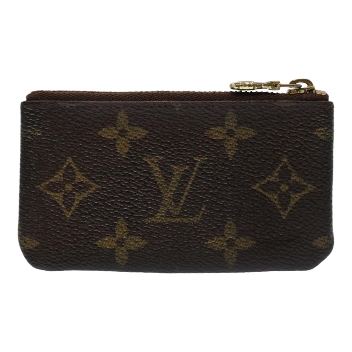 LOUIS VUITTON Monogram Pochette Cles Coin Purse M62650 LV Auth tb1141 - 0