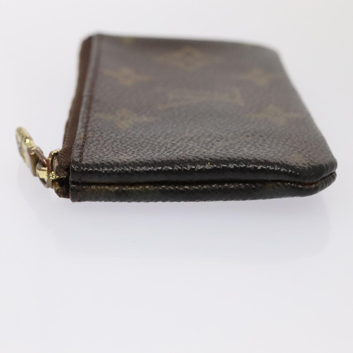 LOUIS VUITTON Monogram Pochette Cles Coin Purse M62650 LV Auth tb1141