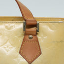 LOUIS VUITTON Monogram Vernis Houston Hand Bag Gris M91053 LV Auth tb1146-17