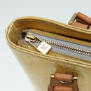 LOUIS VUITTON Monogram Vernis Houston Hand Bag Gris M91053 LV Auth tb1146-18