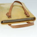 LOUIS VUITTON Monogram Vernis Houston Hand Bag Gris M91053 LV Auth tb1146-6