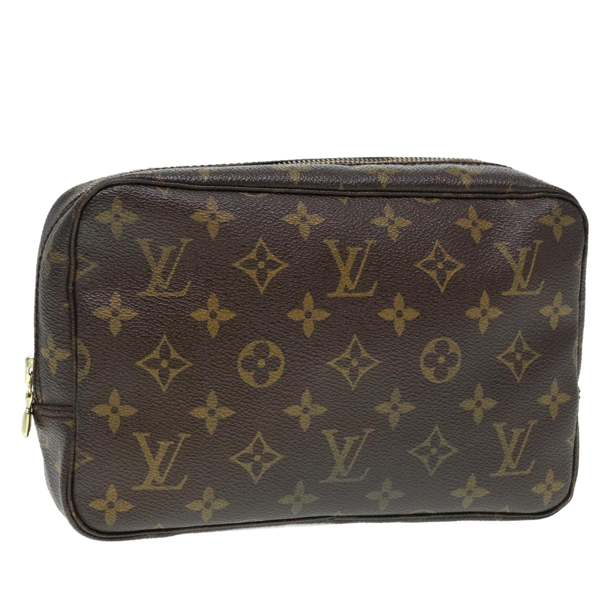 LOUIS VUITTON Monogram Trousse Toilette 23 Clutch Bag M47524 LV Auth tb1154