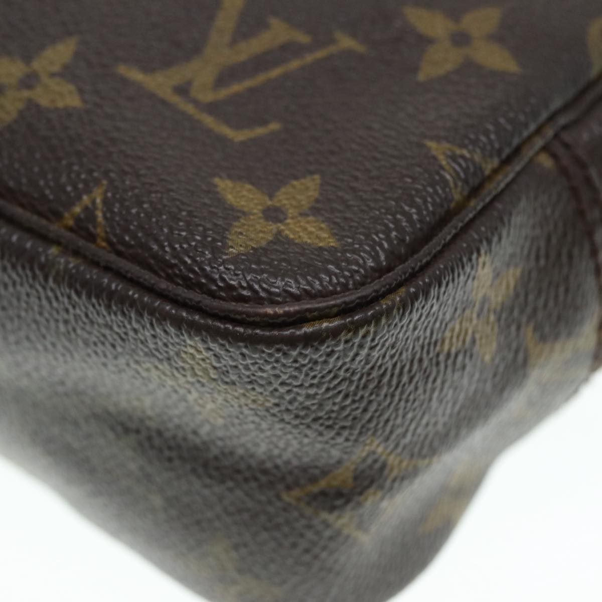 LOUIS VUITTON Monogram Trousse Toilette 23 Clutch Bag M47524 LV Auth tb1154