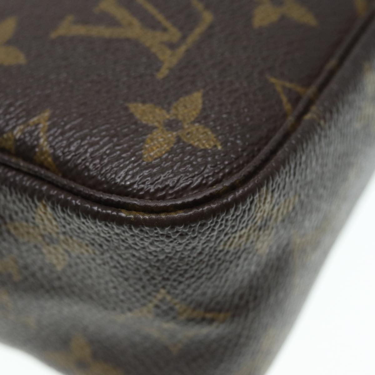 LOUIS VUITTON Monogram Trousse Toilette 23 Clutch Bag M47524 LV Auth tb1154