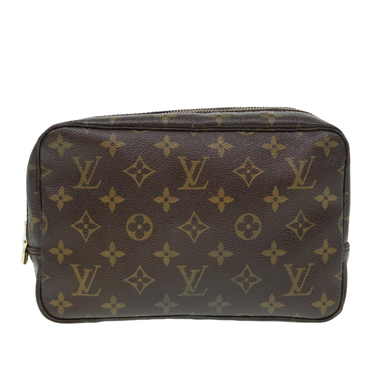 LOUIS VUITTON Monogram Trousse Toilette 23 Clutch Bag M47524 LV Auth tb1154