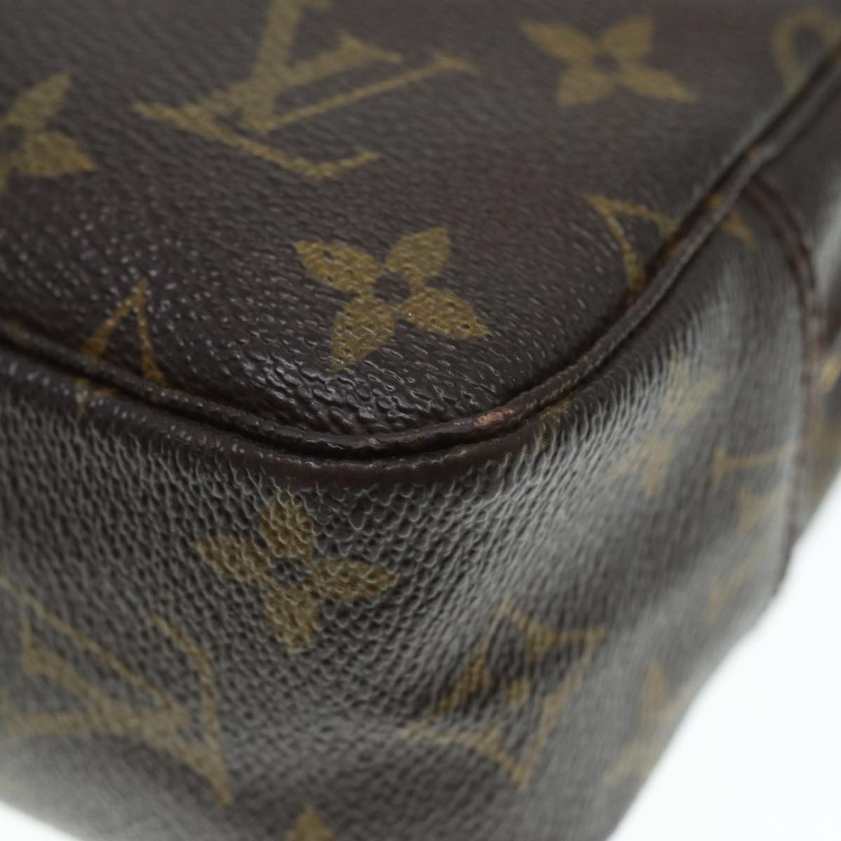 LOUIS VUITTON Monogram Trousse Toilette 23 Clutch Bag M47524 LV Auth tb1154