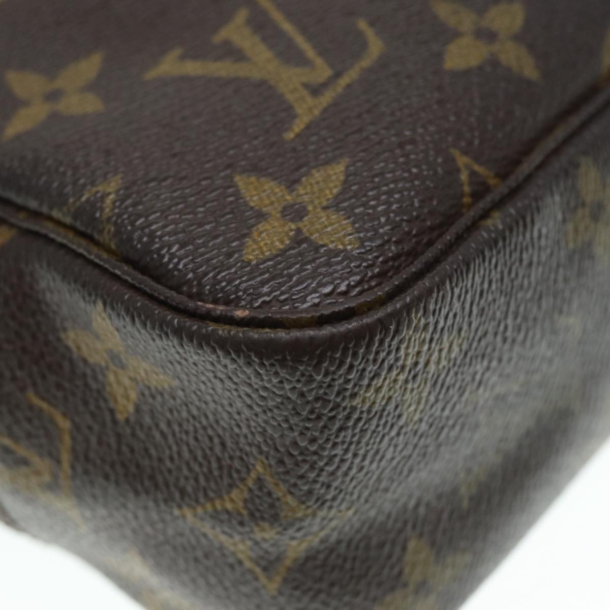 LOUIS VUITTON Monogram Trousse Toilette 23 Clutch Bag M47524 LV Auth tb1154