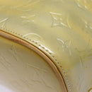 LOUIS VUITTON Monogram Vernis Houston Hand Bag Gris M91053 LV Auth tb1165-17