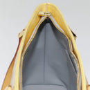 LOUIS VUITTON Monogram Vernis Houston Hand Bag Gris M91053 LV Auth tb1165-22