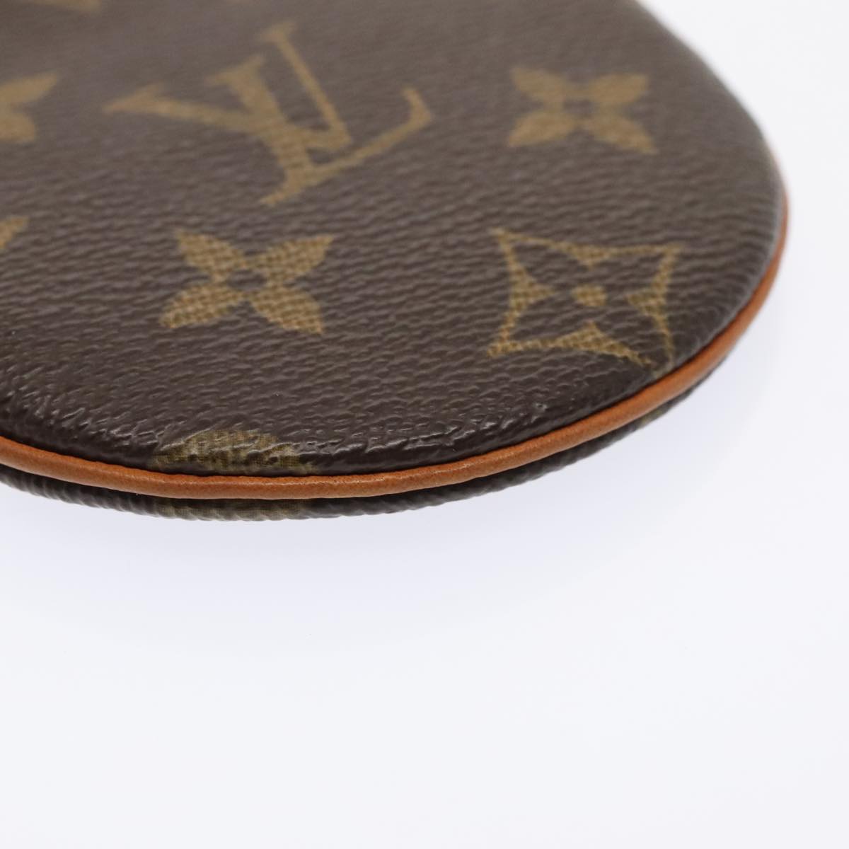 LOUIS VUITTON Monogram Porte Monnaie Rond Coin Purse M61926 LV Auth tb1168