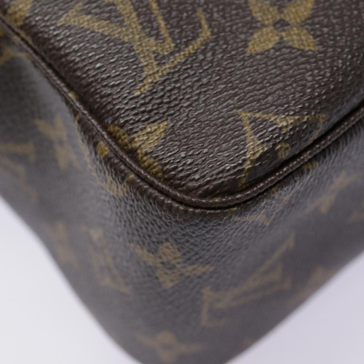 LOUIS VUITTON Monogram Trousse Toilette 28 Clutch Bag M47522 LV Auth tb1194