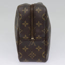 LOUIS VUITTON Monogram Trousse Toilette 28 Clutch Bag M47522 LV Auth tb1194-4