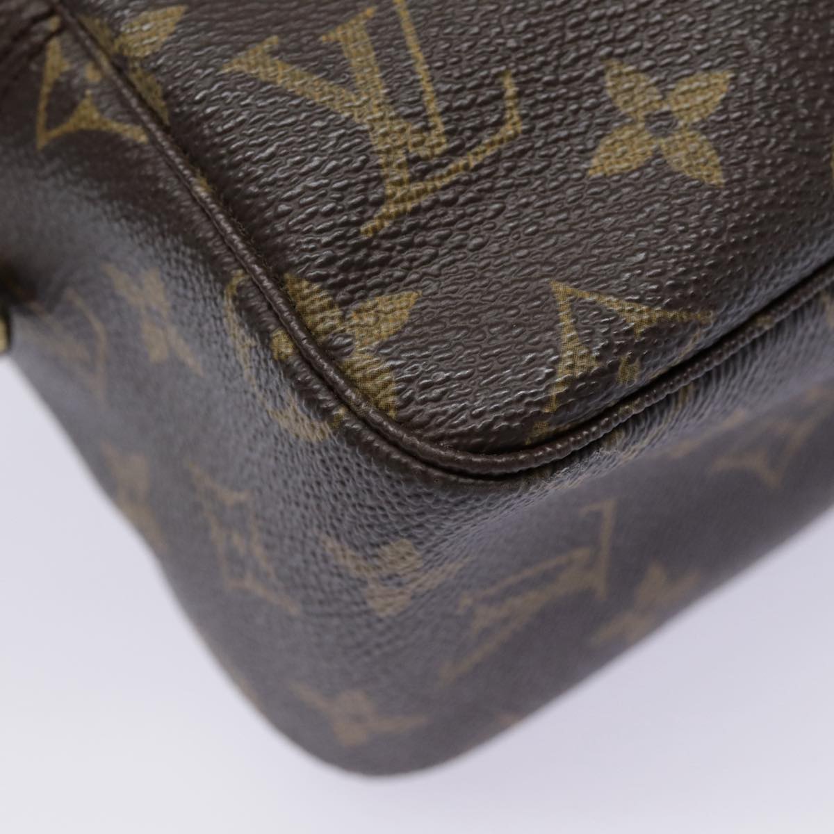 LOUIS VUITTON Monogram Trousse Toilette 28 Clutch Bag M47522 LV Auth tb1194