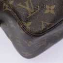 LOUIS VUITTON Monogram Trousse Toilette 28 Clutch Bag M47522 LV Auth tb1194-7